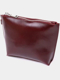 Косметичка-органайзер для жінок Бордовий Shvigel модель bag24_16412 Фото