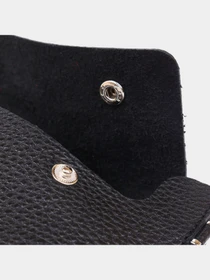 Шкіряна тревел органайзер-косметичка  Чорний Shvigel модель bag24_16416 Фото