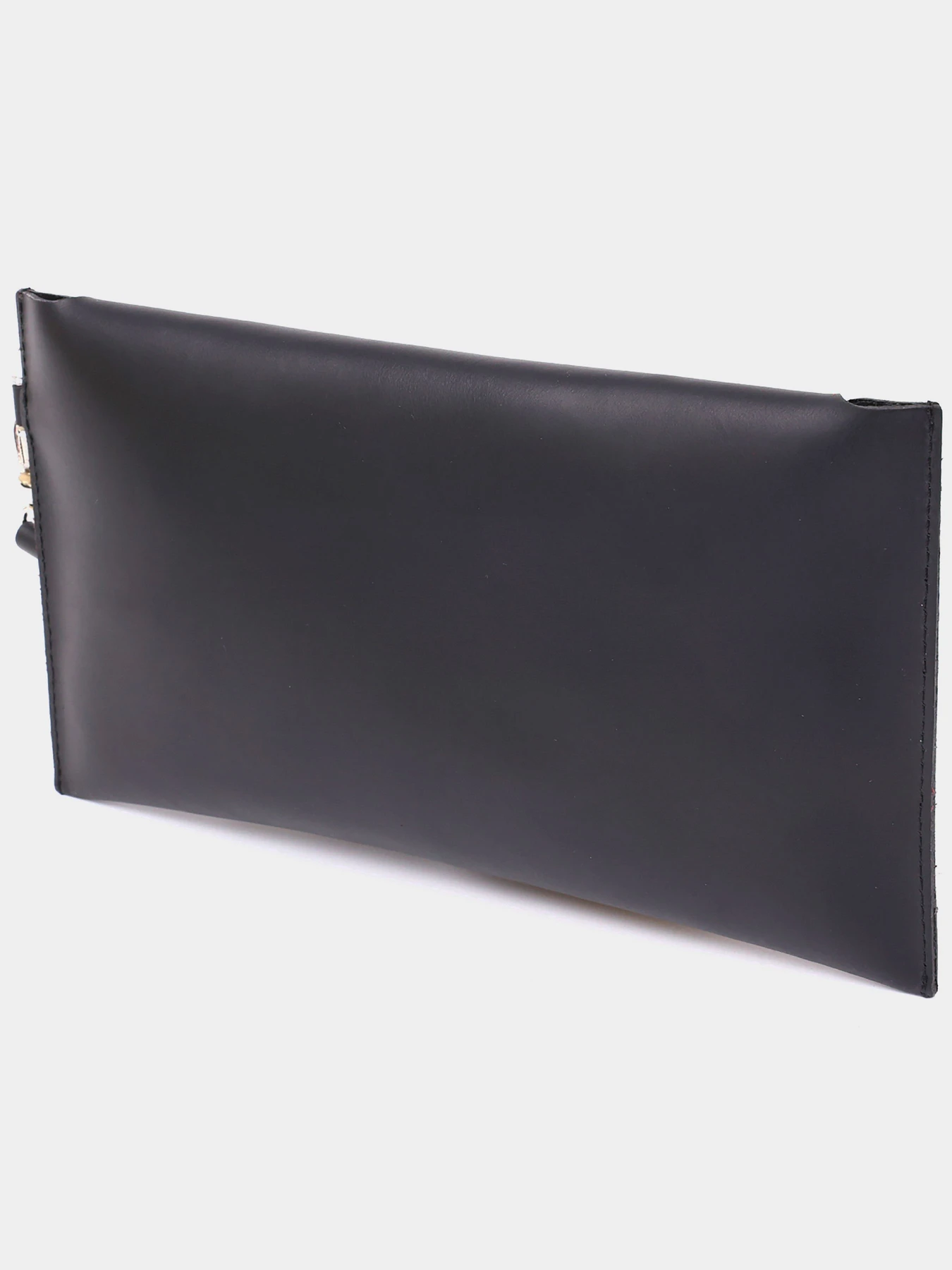 Шкіряна матова тревел-косметичка унісекс Shvigel Чорний Shvigel модель bag24_16426 Фото