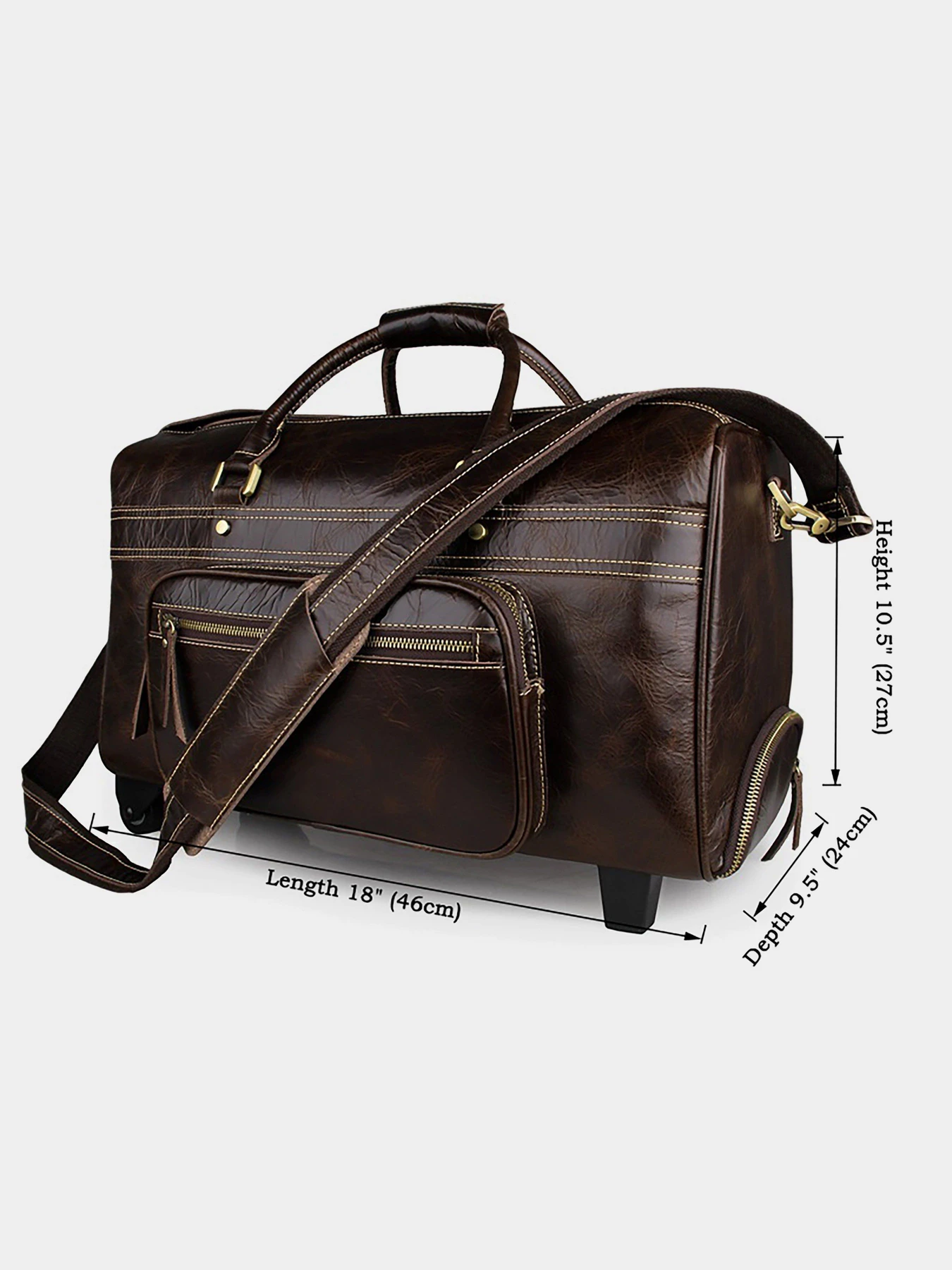 Дорожные сумки и чемоданы Vintage модель bag24_14253 Дорожные сумки и чемоданы Vintage модель bag24_14253 Фото