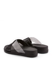 Шльопанці COQUI модель 1342Black_Silver_glitter Фото