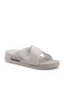 Шльопанці COQUI модель 1342Stone_Silver_glitter Фото