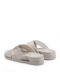 Шльопанці COQUI модель 1342Stone_Silver_glitter Фото