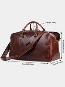 Дорожные сумки и чемоданы Vintage модель bag24_14359 Фото