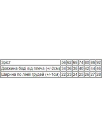 Боди для младенцев Носи своє 5048-002-5 модель 5048-002-5-kt-persik Фото