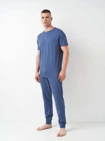 Одяг для дому та сну Роза модель 230941_blue Фото