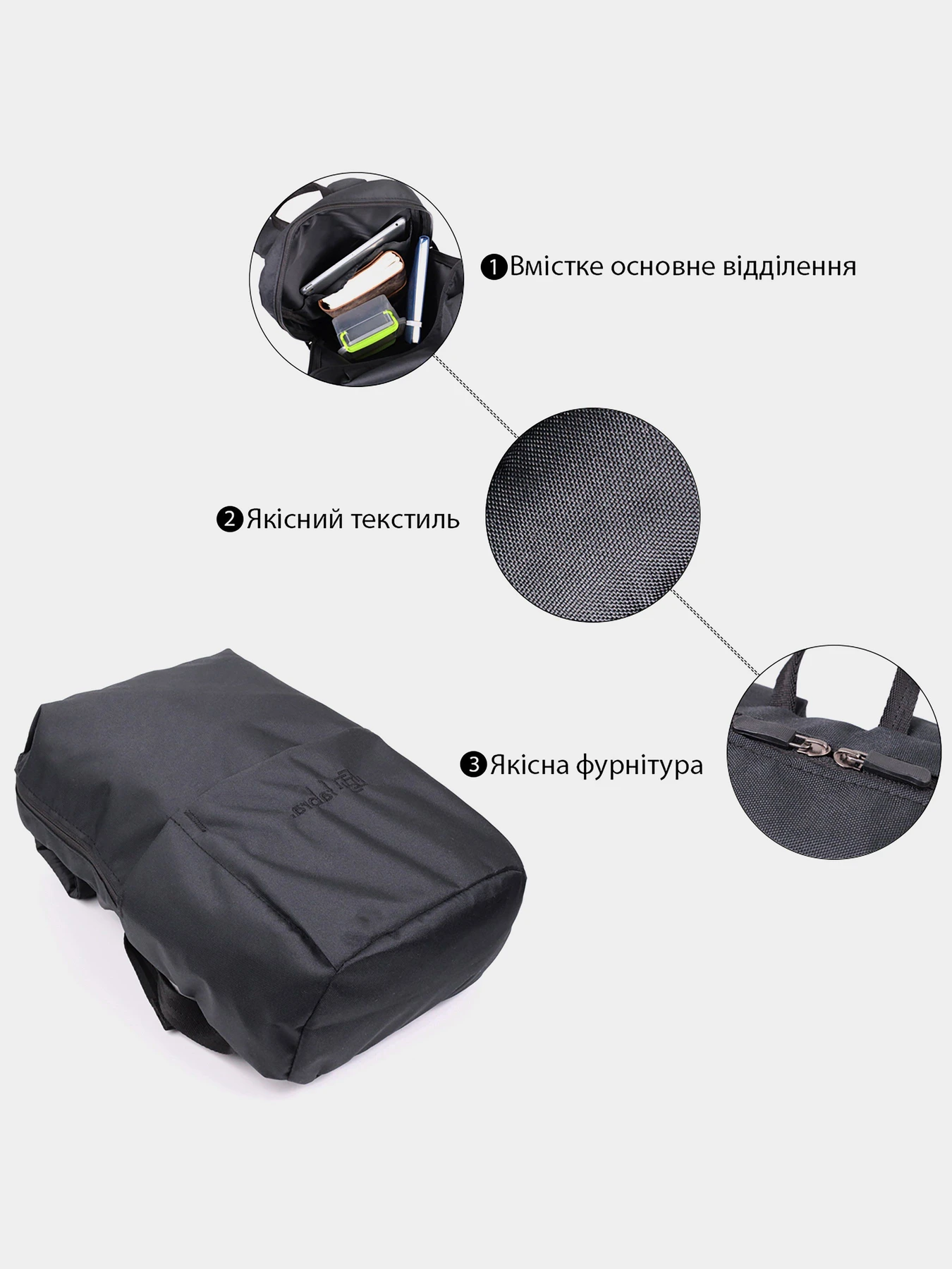 Рюкзаки Fabra модель bag24_22584 Рюкзаки Fabra модель bag24_22584 Фото