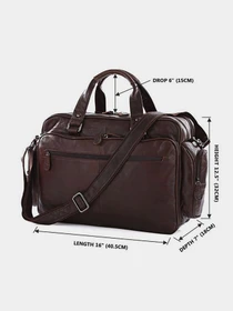 Дорожные сумки и чемоданы Vintage модель bag24_14055 Фото