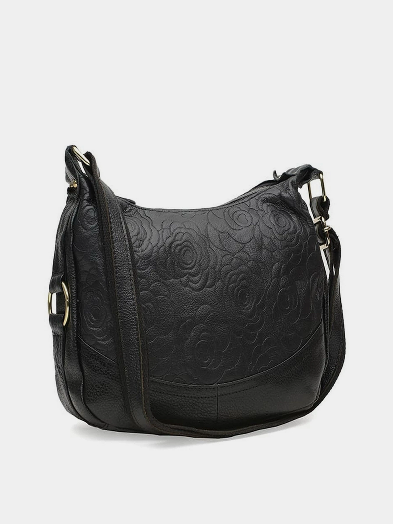 Сумки Borsa Leather модель K1301-black Фото
