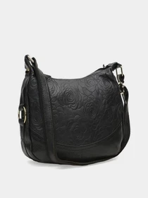 Сумки Borsa Leather модель K1301-black Фото