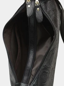 Сумки Borsa Leather модель K1301-black Фото