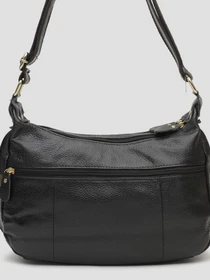 Сумки Borsa Leather модель K1301-black Фото