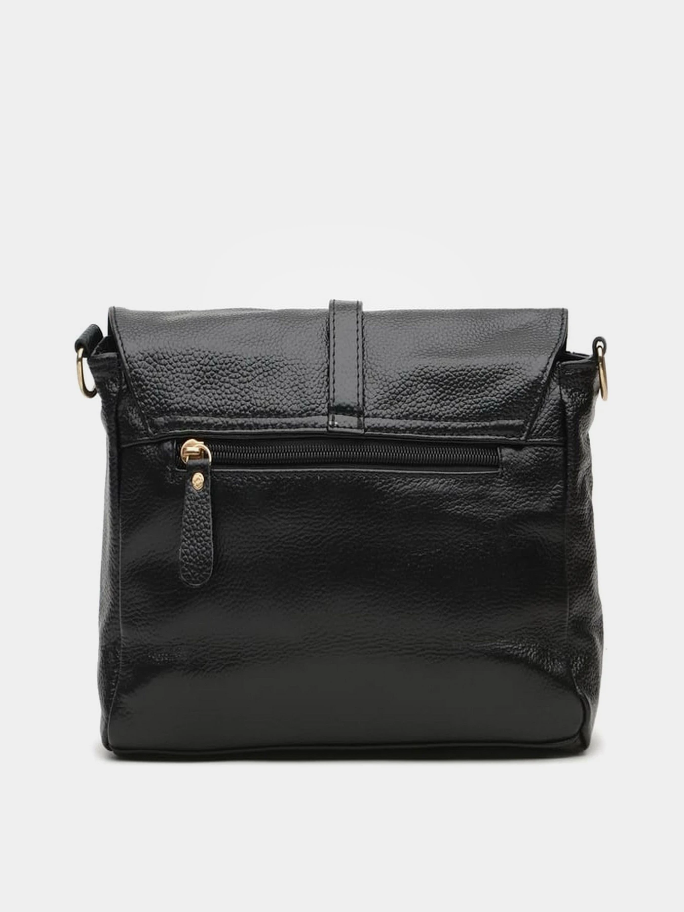 Сумки Borsa Leather модель K10306-black Фото