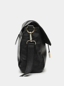 Сумки Borsa Leather модель K10306-black Фото
