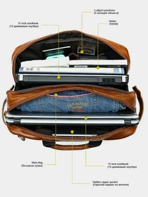 Дорожные сумки и чемоданы Vintage модель bag24_14869 Фото