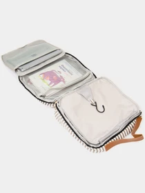 Сумка органайзер для путешествий текстильная Vintage Белая Vintage модель bag24_20650 Фото