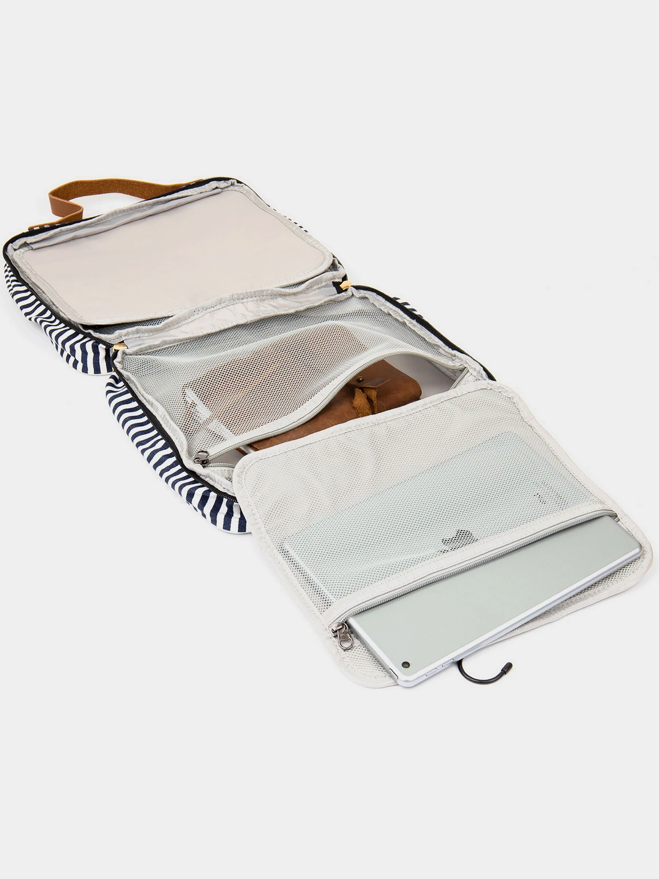 Сумка органайзер для путешествий текстильная Vintage Белая Vintage модель bag24_20651 Сумка органайзер для путешествий текстильная Vintage Белая Vintage модель bag24_20651 Фото
