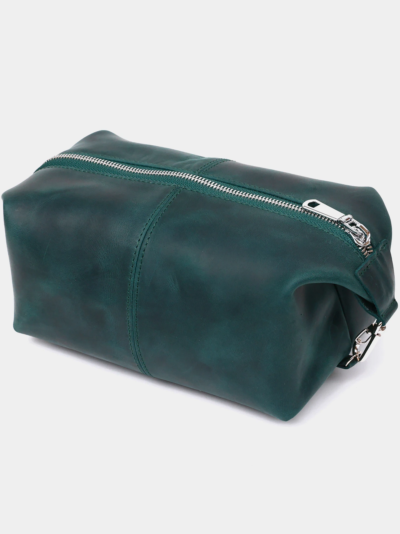 Шкіряний матовий органайзер Shvigel Зелений Shvigel модель bag24_16399 Шкіряний матовий органайзер Shvigel Зелений Shvigel модель bag24_16399 Фото