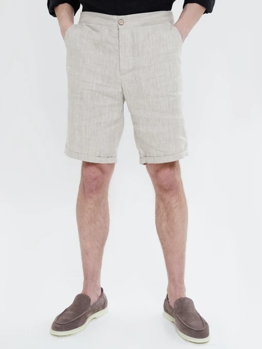 Лляні Чоловічі Повсякденні шорти GNIZDO фото 3
