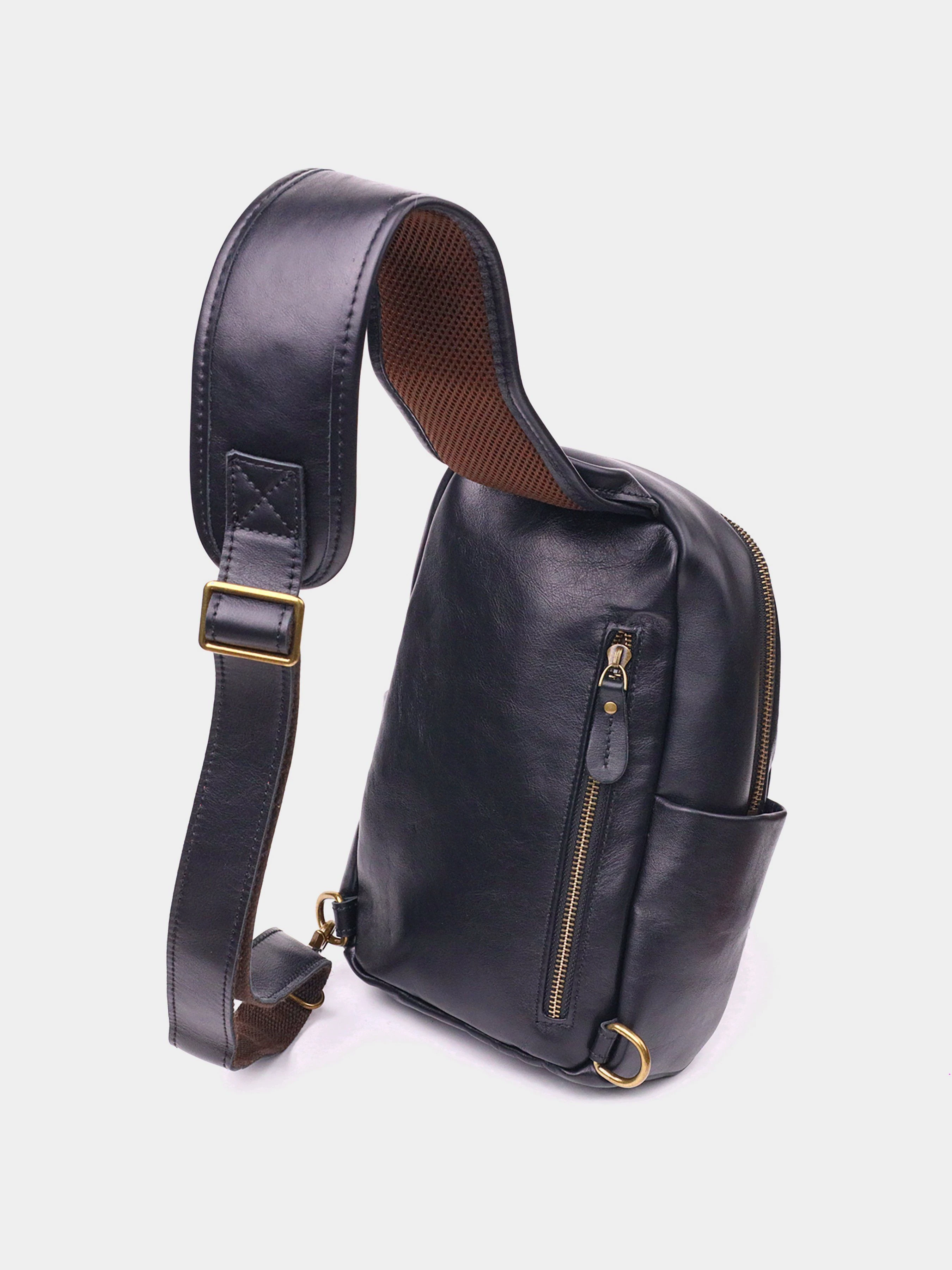 Vintage Крос-боді колір чорний фото 2
