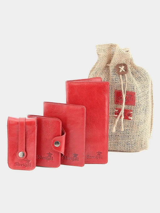 Гаманці Shvigel Набір (візитниця модель bag24_10073 Фото