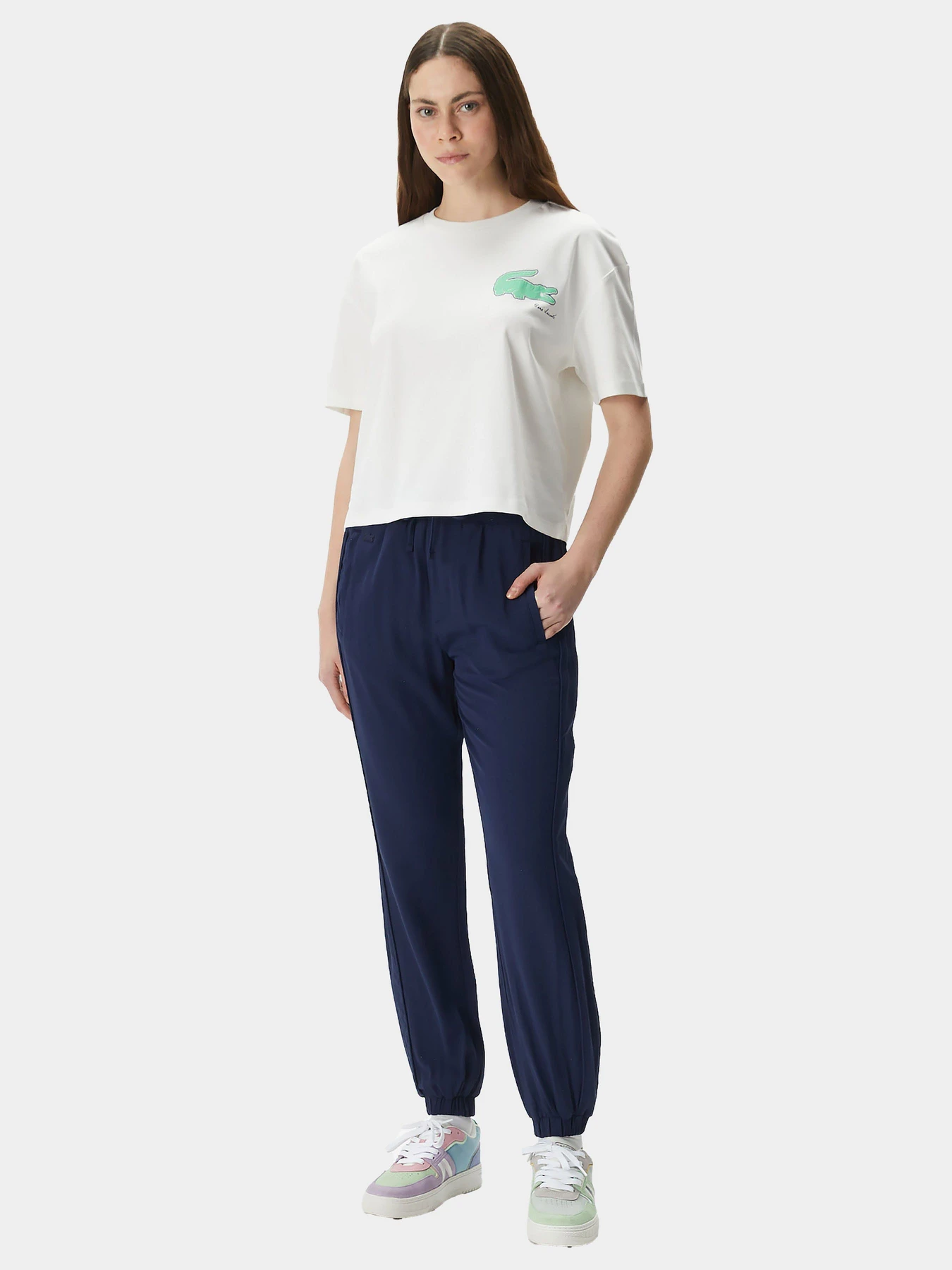 Футболки и поло Lacoste модель TF040970V Футболки и поло Lacoste модель TF040970V Фото