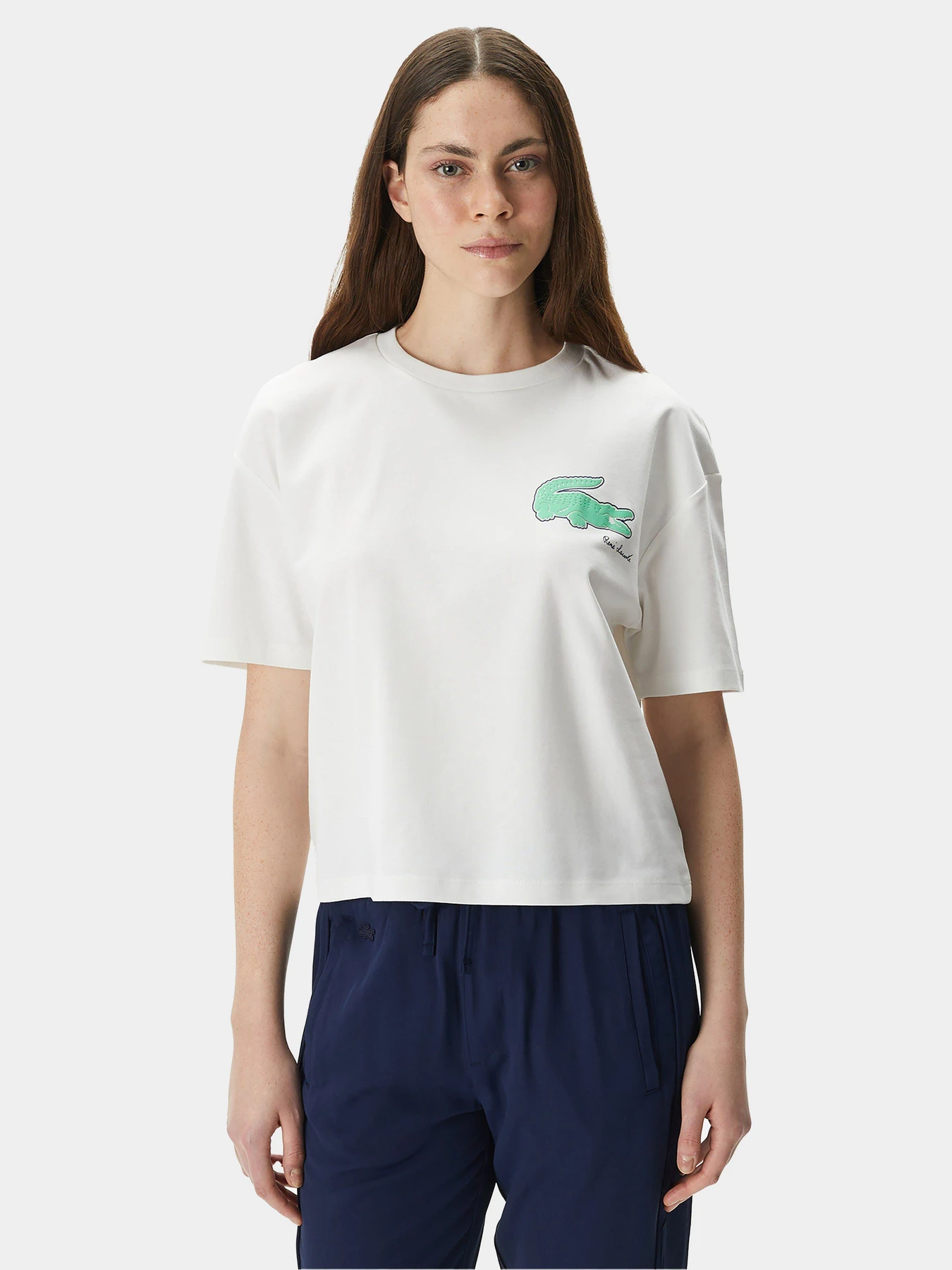 Футболки и поло Lacoste модель TF040970V Футболки и поло Lacoste модель TF040970V Фото