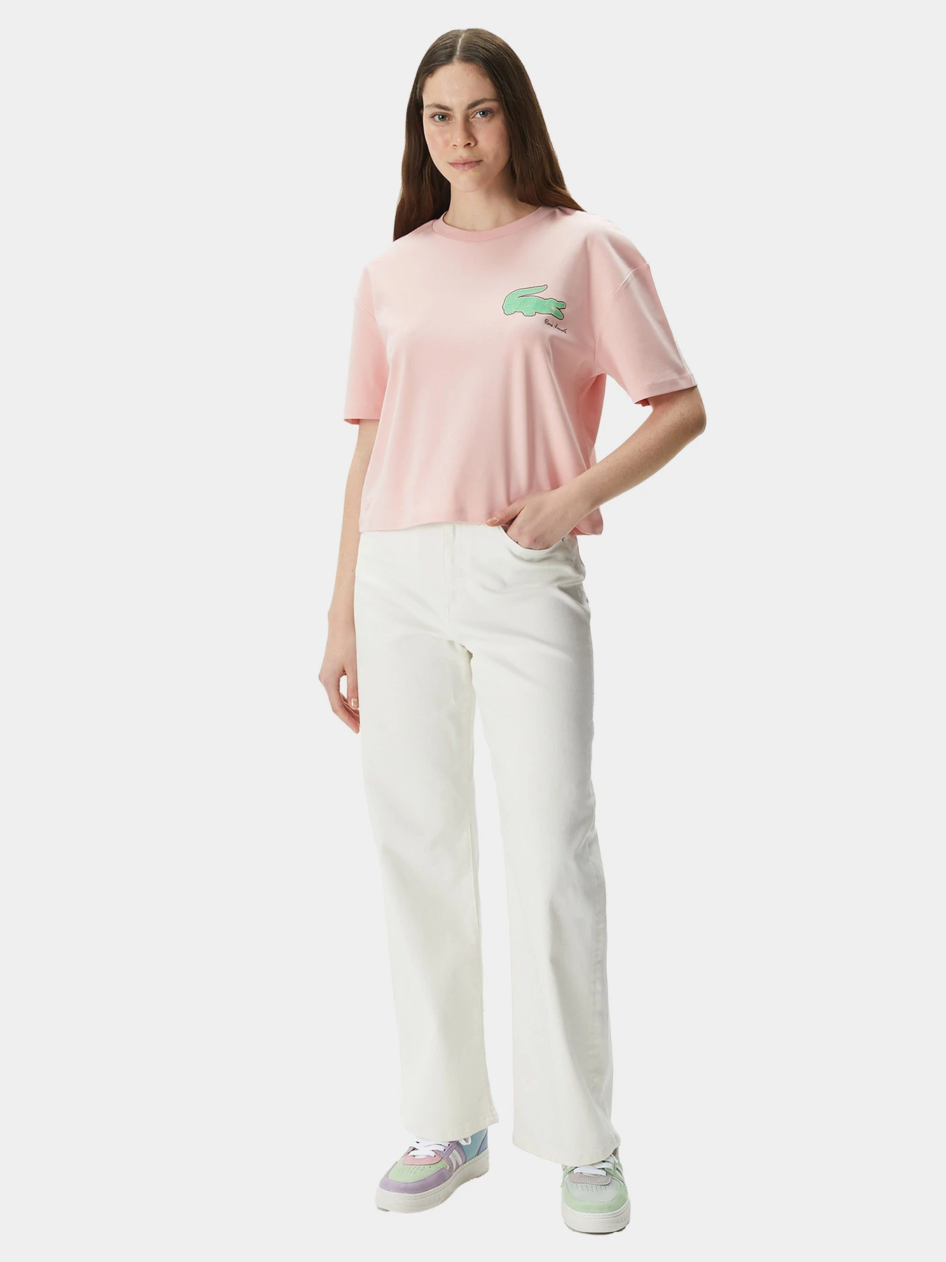 Футболки и поло Lacoste модель TF0409KF9 Футболки и поло Lacoste модель TF0409KF9 Фото