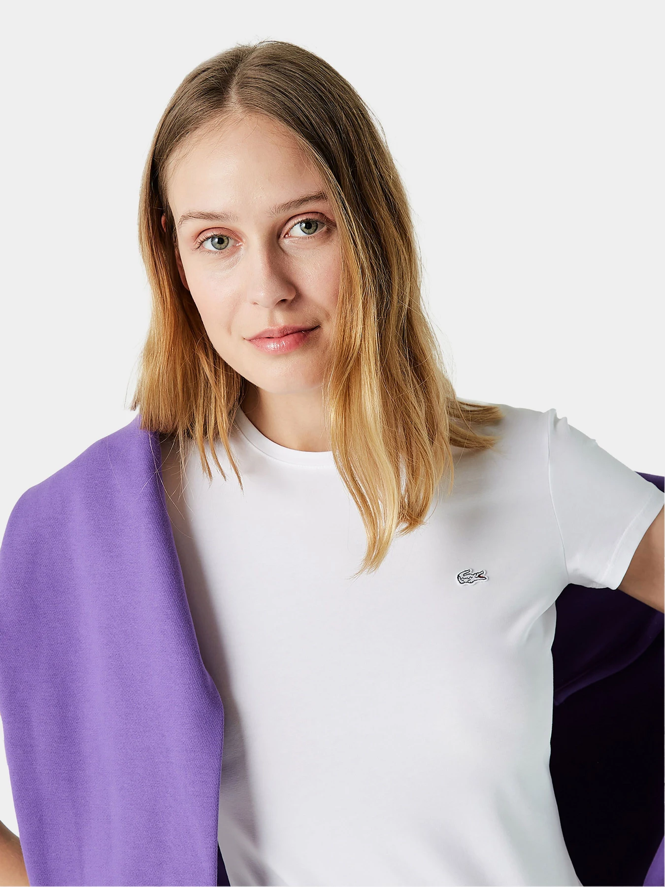 Футболки и поло Lacoste модель TF0641001 Футболки и поло Lacoste модель TF0641001 Фото