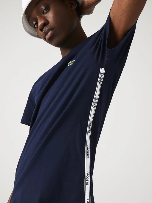 Бавовняна Чоловіча Футболка Lacoste фото 2