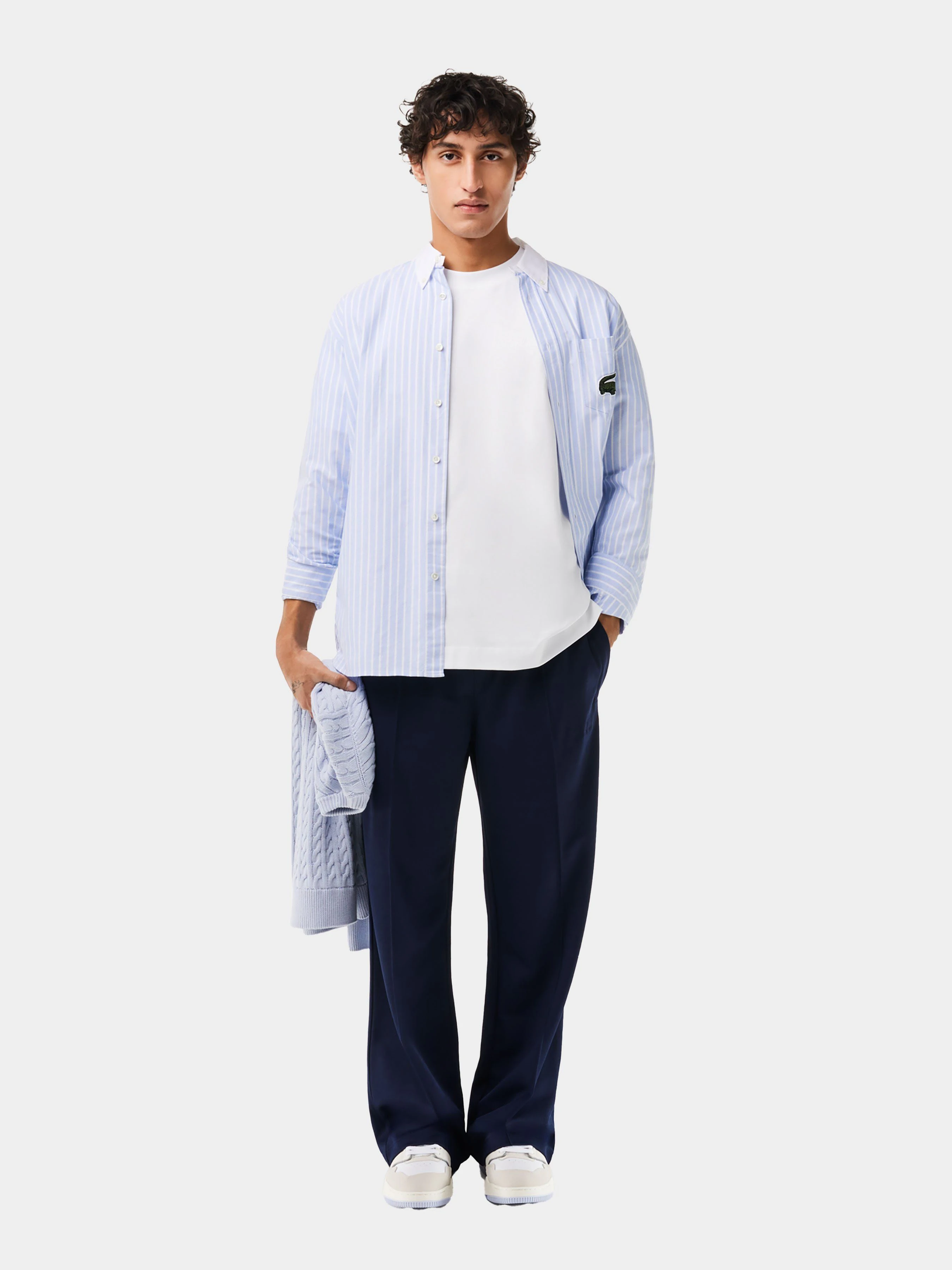 Бавовняна Чоловіча Футболка Lacoste фото 3
