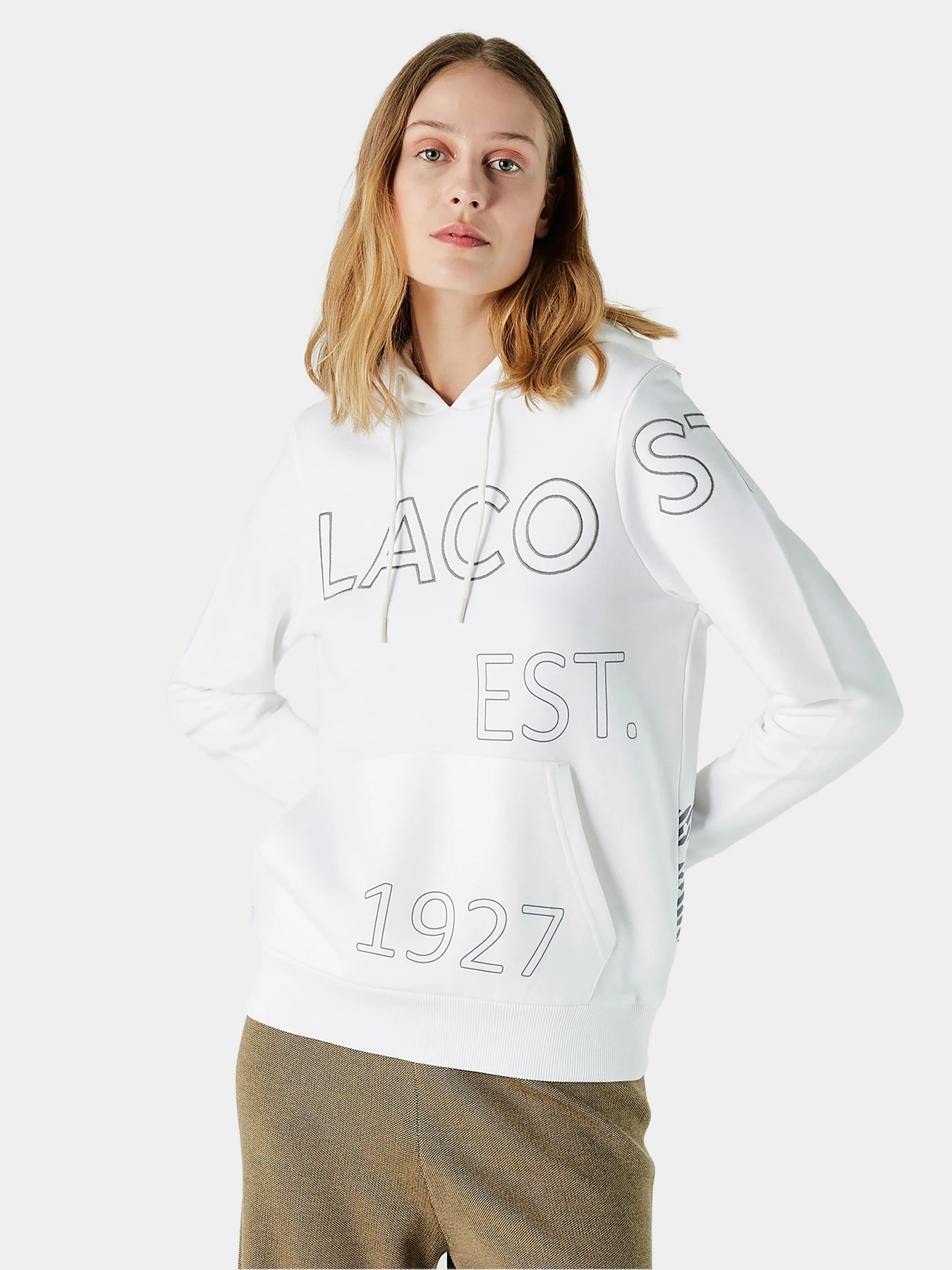 Худі та світшоти Lacoste модель SF020505B Худі та світшоти Lacoste модель SF020505B Фото