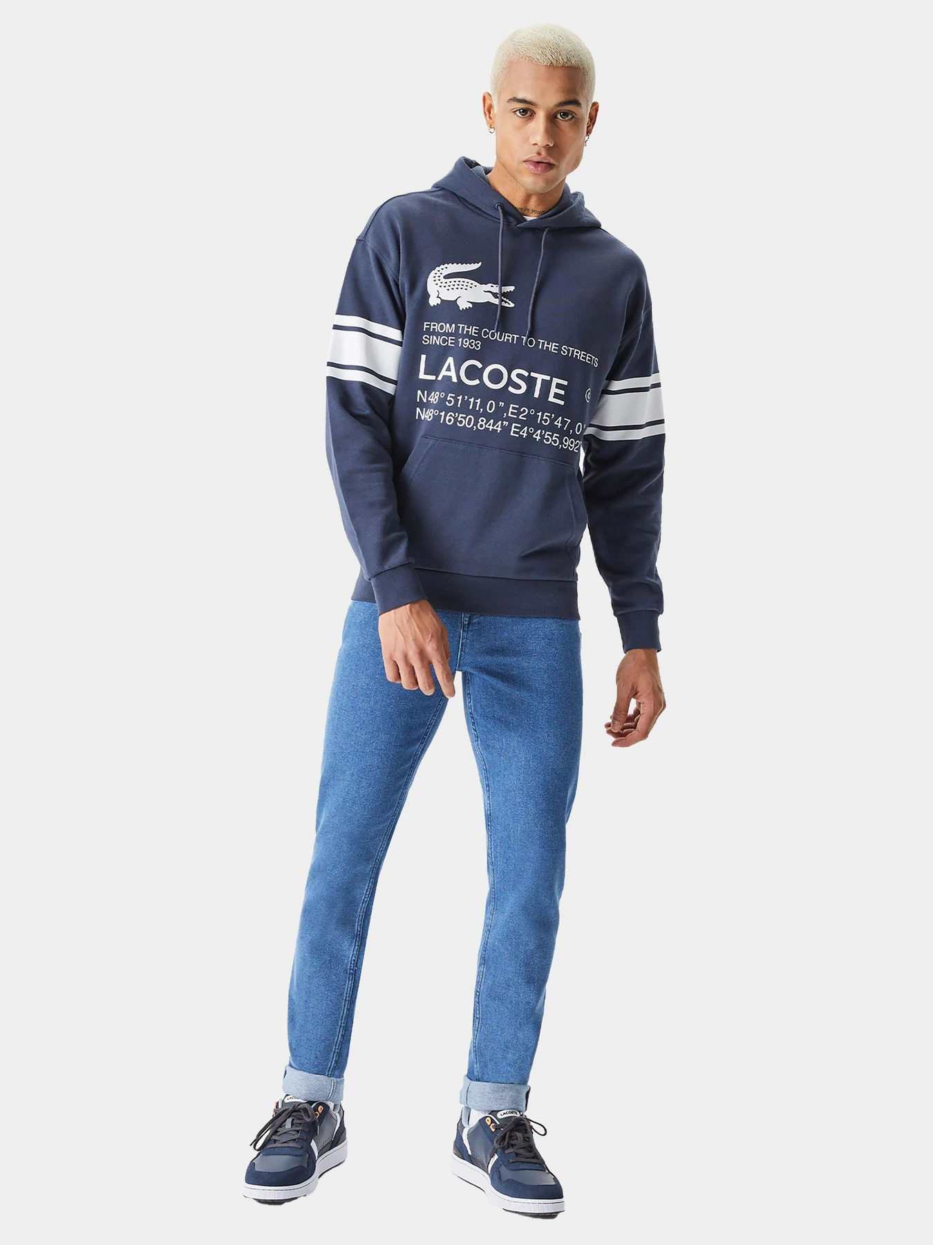 Худи и свитшоты Lacoste модель SH031717L Фото