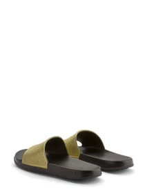 Шлёпанцы COQUI модель 7082 Black/Gold glitter Фото
