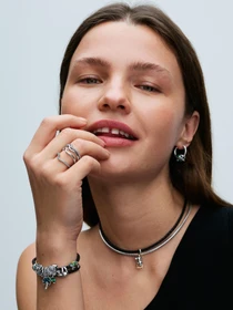 Шкіряні PANDORA модель 593338C01 Фото