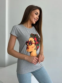Футболки и поло ISSA Plus модель WN20-623_серый Фото
