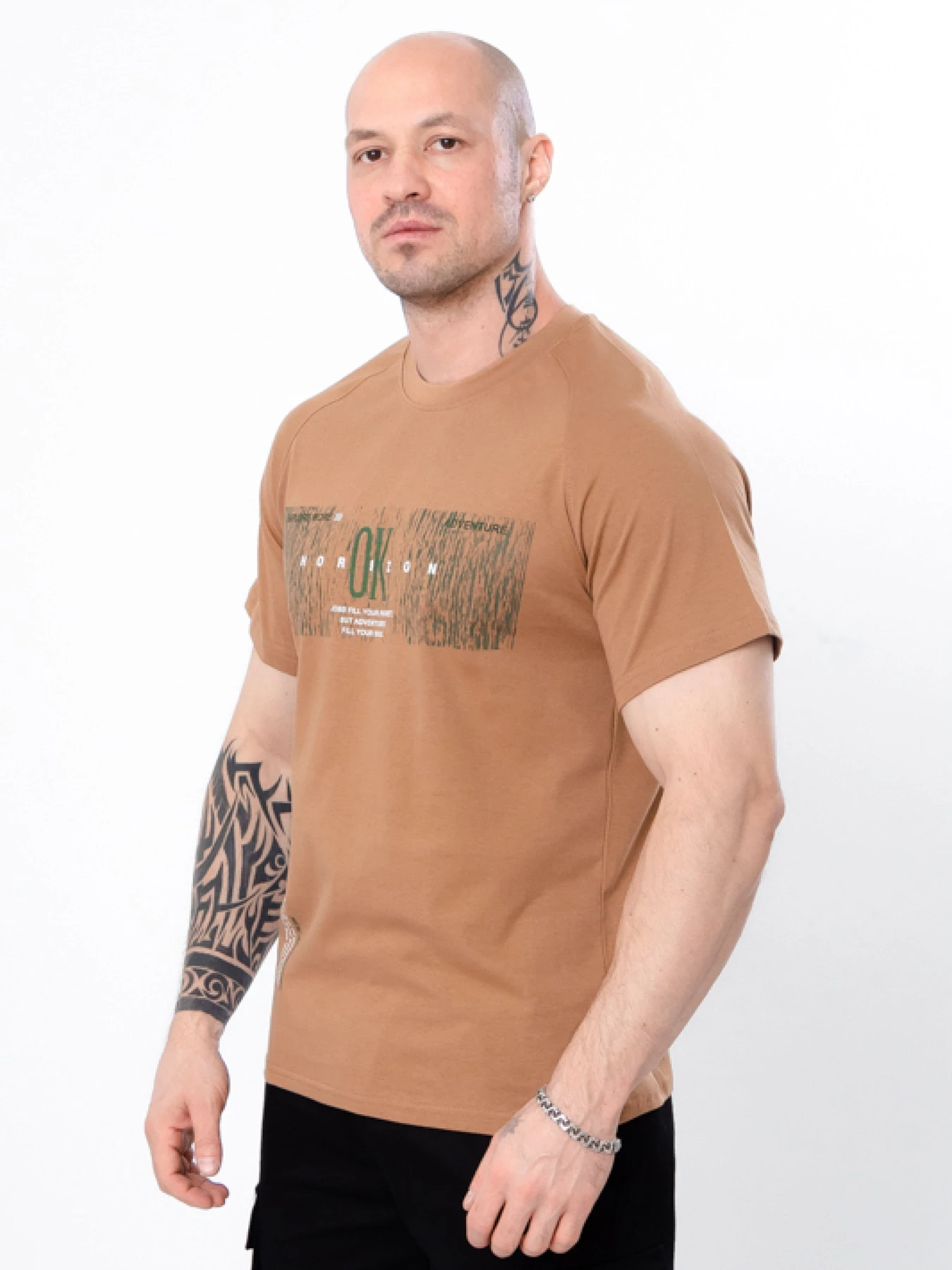 Футболки и поло Носи своє модель 8010-001-33-2-temna-karamelx-ok Фото