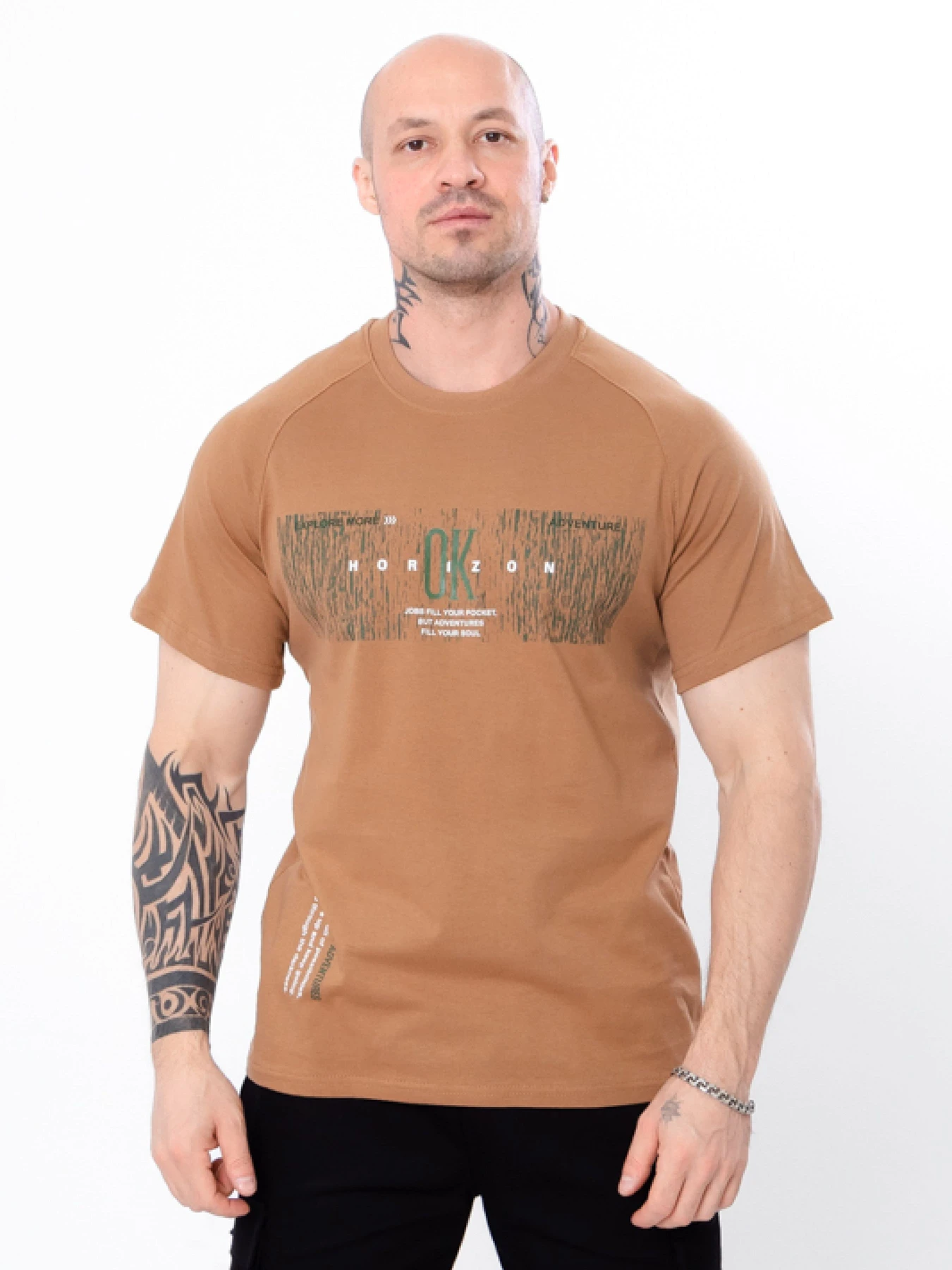 Футболки и поло Носи своє модель 8010-001-33-2-temna-karamelx-ok Фото