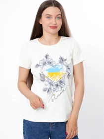 Футболки и поло Носи своє модель 8188-036-33-molochnij-vlxna Фото