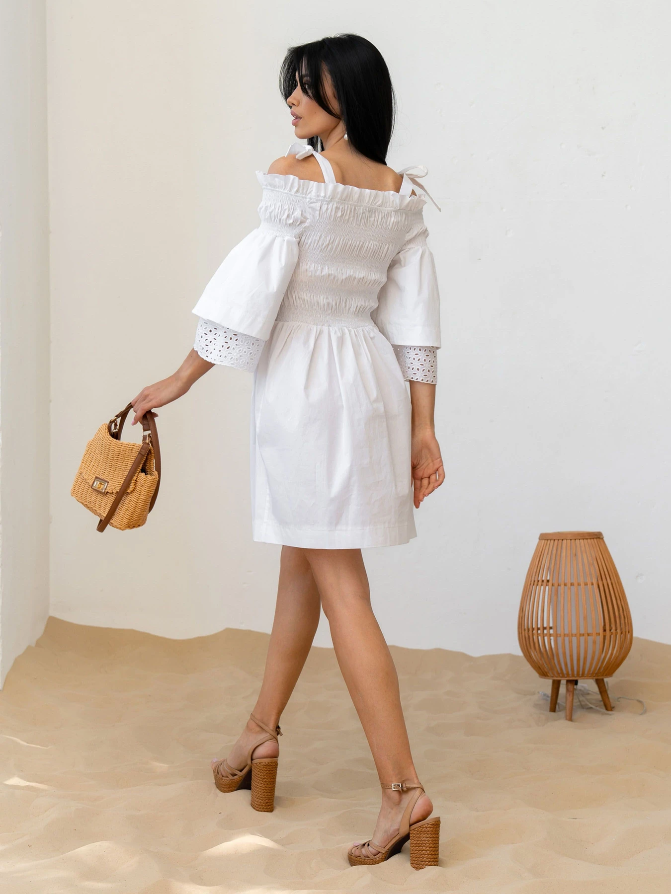 Платья Jadone Fashion модель Barbie_white Фото
