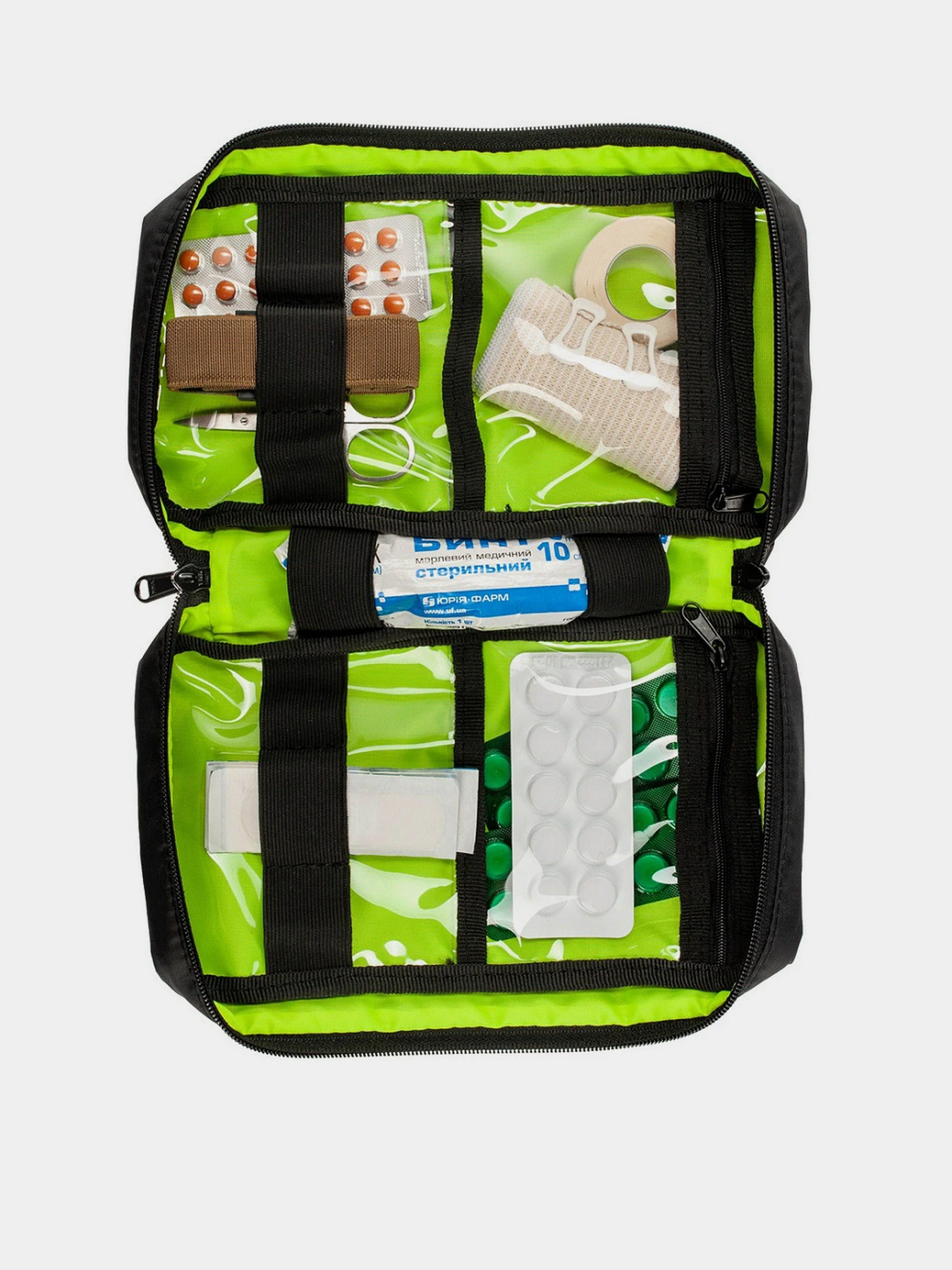 Аптечка Travel Kit поліестер, чорна HARVEST модель 910436000307710000 Аптечка Travel Kit поліестер, чорна HARVEST модель 910436000307710000 Фото