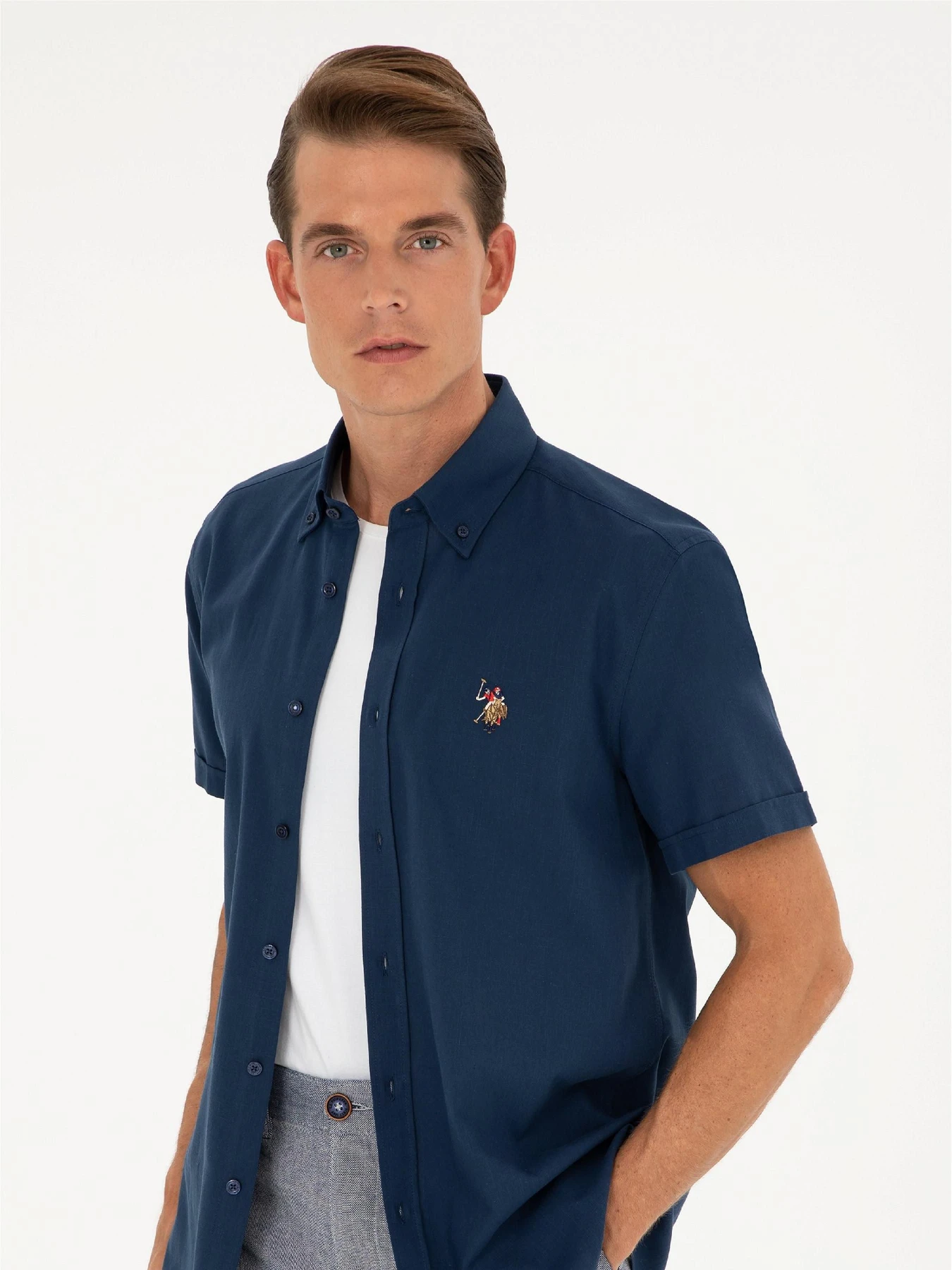 Сорочки US Polo модель G081GL004.000.1829502.VR033 Сорочки US Polo модель G081GL004.000.1829502.VR033 Фото