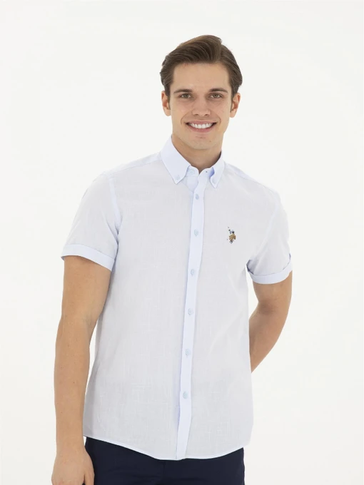 Рубашки US Polo модель G081GL004.000.1829502.VR003 Фото