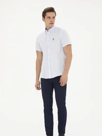 Рубашки US Polo модель G081GL004.000.1829502.VR003 Фото