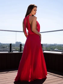 Платья ISSA Plus модель 14720_коралловый Фото