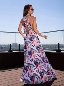 Платья ISSA Plus модель 14721A_мультиколор Фото