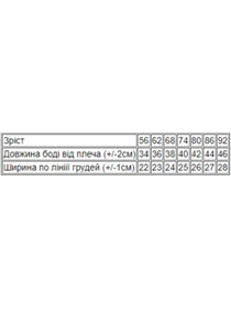 Одяг для немовлят Носи своє модель 5048-002-4-zrki-na-blomu Фото
