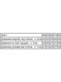 Одяг для немовлят Носи своє модель 5058-036-33-persik Фото