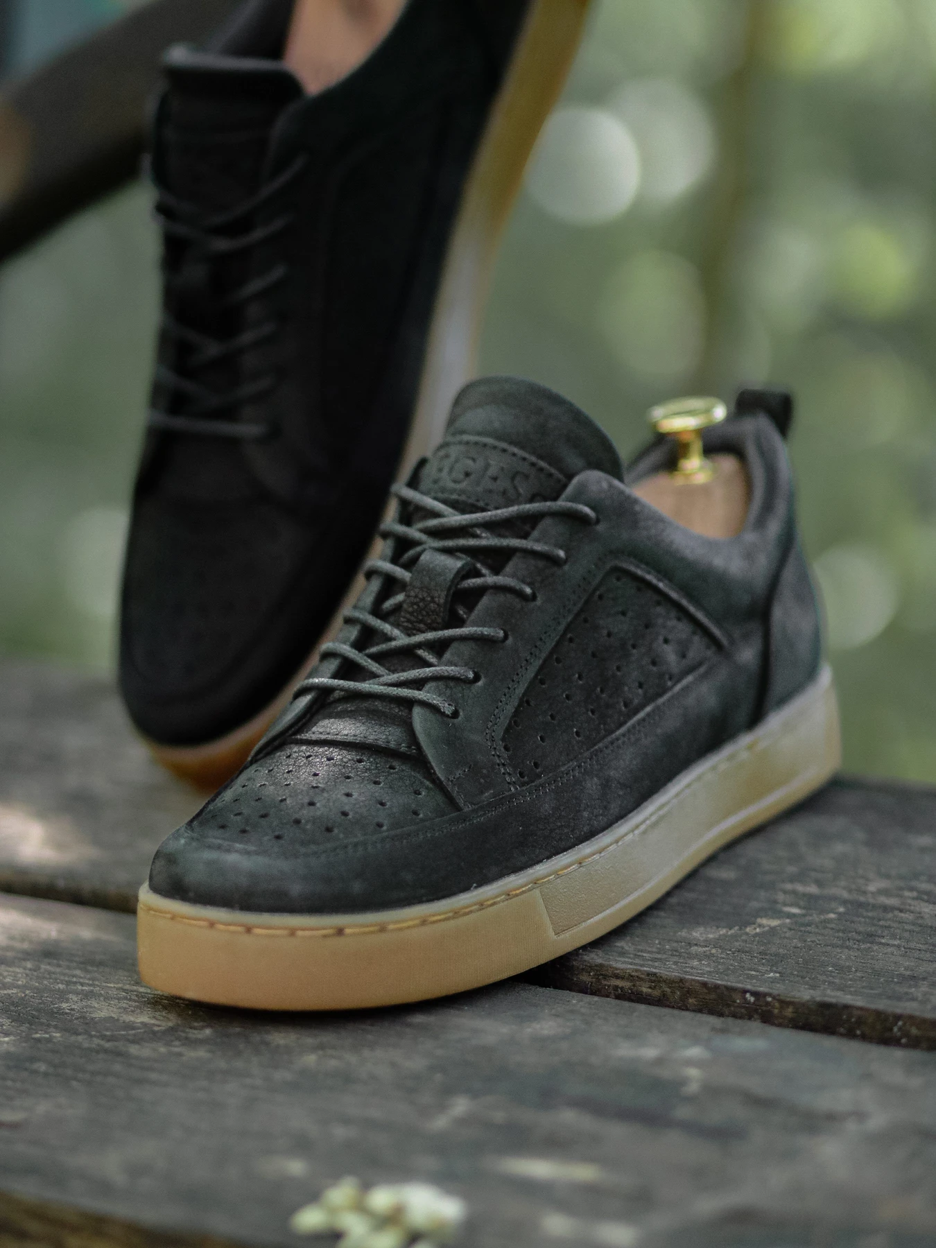 Кеды Legessy модель LEEDS_NUBUCK_PERF Фото