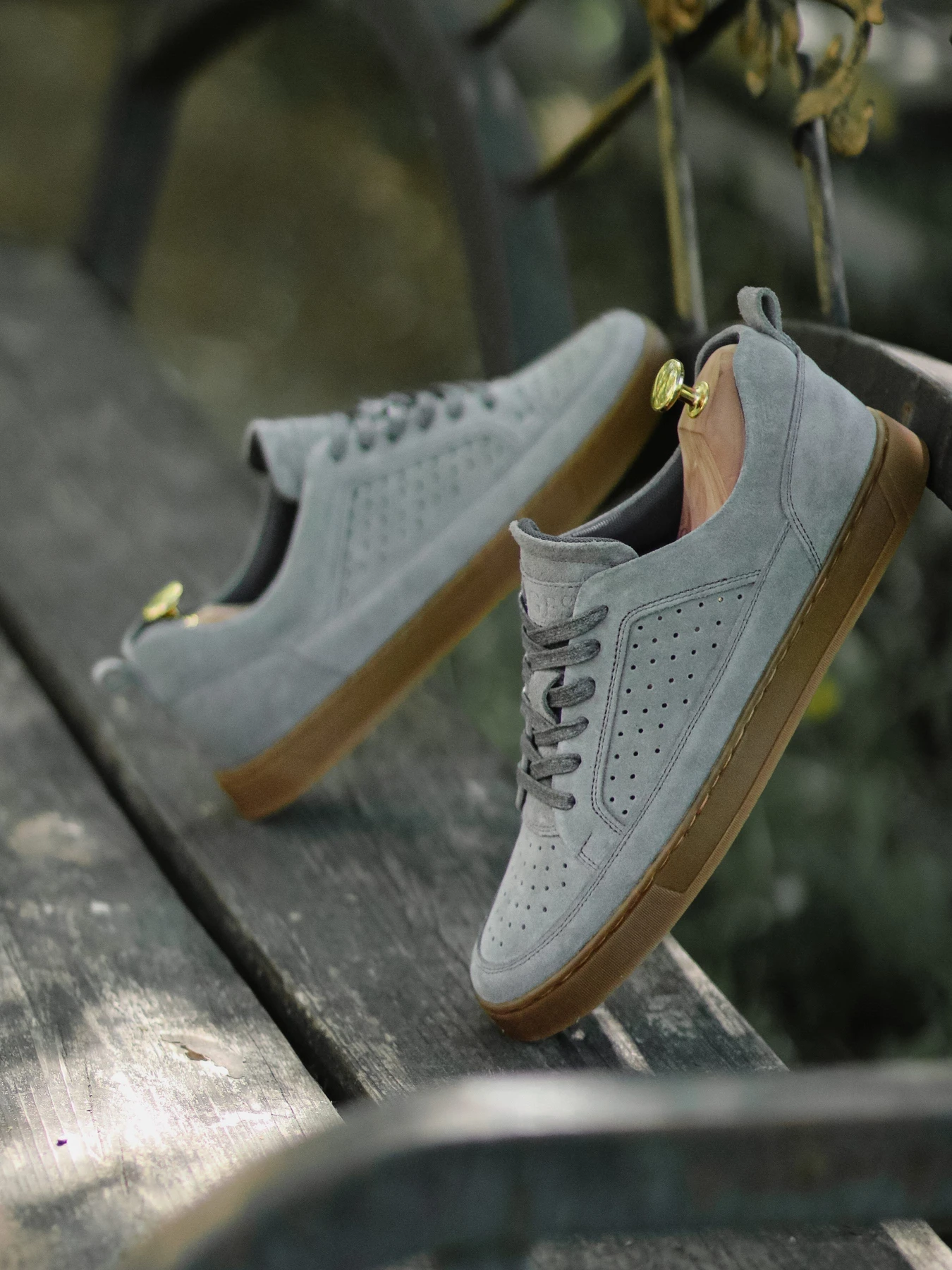 Кеди Legessy модель LEEDS_GREY_PERF Фото
